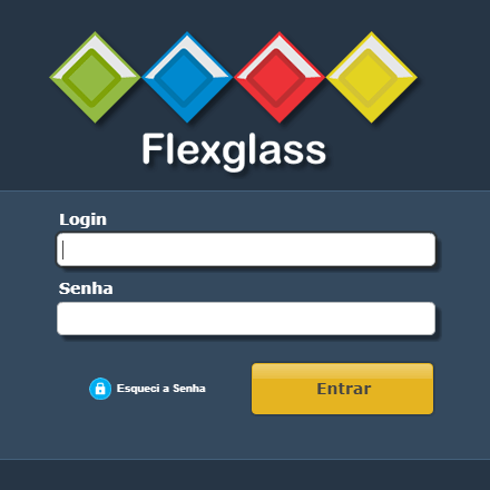Clique para acesso ao Sistema Flexglass - Versão Desktop